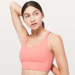 Lululemon Energy Bra *Long Line (Light Coral)
Great condition!